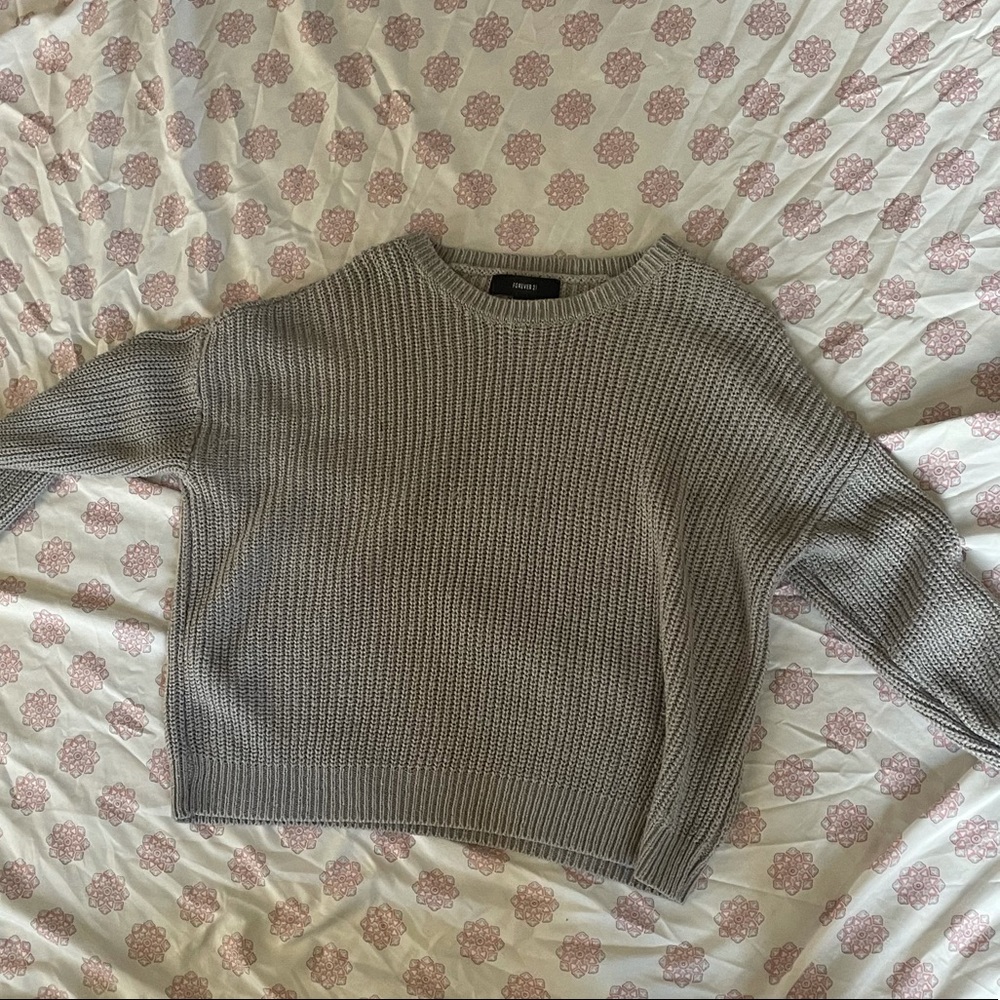 Grey sweater